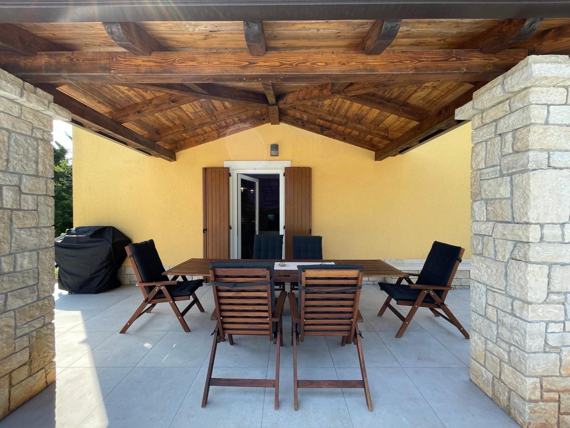 Villa Berto Nedescina Экстерьер фото